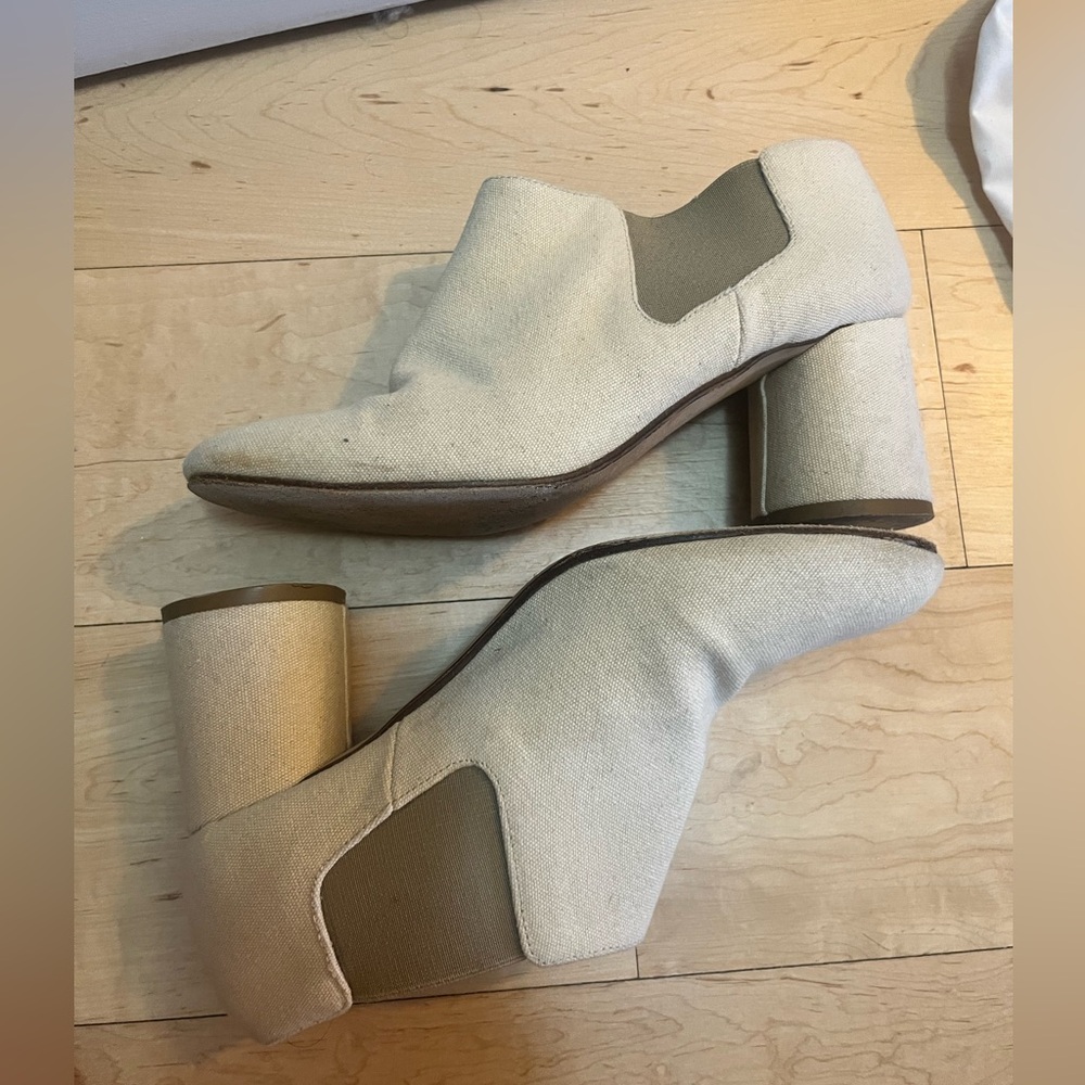 Creatures of Comfort canvas ankle boots